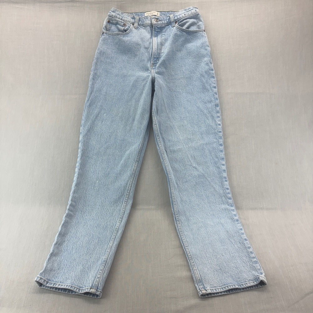 Abercrombie & Fitch Jeans Womens 30/10R Curve Love 90s Straight Ultra High Rise